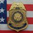 美国警徽 速度与激情 外交安全局DSS特工金属徽章 金属特工徽章
