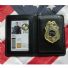 反恐24小时金属徽章证件夹 证件包卡包 反恐局CTU金属徽章证件包
