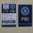 美国联邦调查局 FBI 胸卡 身份证卡片 ID身份牌专业二维码 ID版