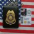 速度与激情系列 美国外交局  DSS金属徽章证件 卡包证件包